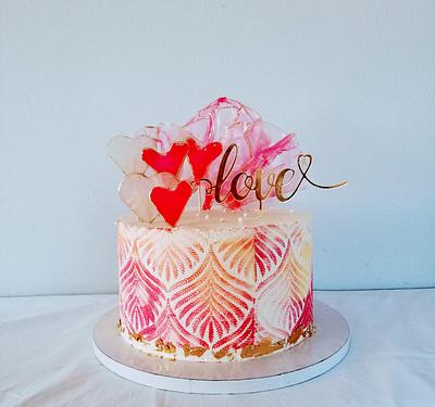Summer wedding  - Cake by alenascakes