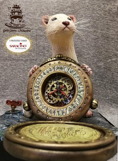 Pan and the Golden Compass  - Cake by My Magic Cakes 