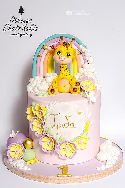 Baby giraffe cake  - Cake by Othonas Chatzidakis 