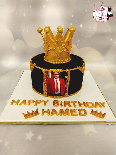 "Crown cake for him" - Cake by Noha Sami