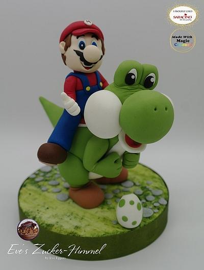 Super Mario and Yoshi - Cake by Eve´s Zucker-Himmel