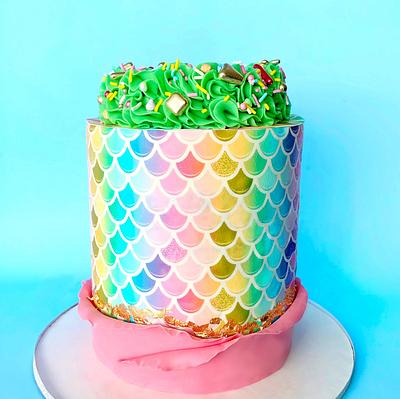 Mermaid Cake  - Cake by Buttercut_bakery
