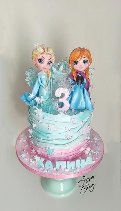 Frozen - Cake by Tanya Shengarova