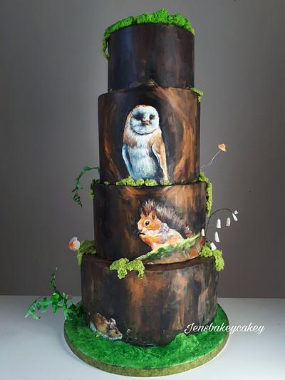 Life in the bark. - Cake by Jens bakey cakey