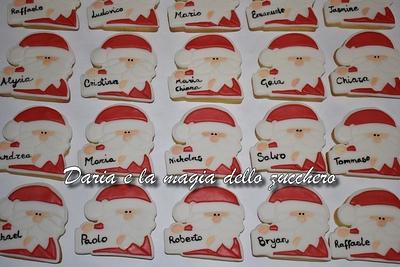 Santa Claus cookies - Cake by Daria Albanese