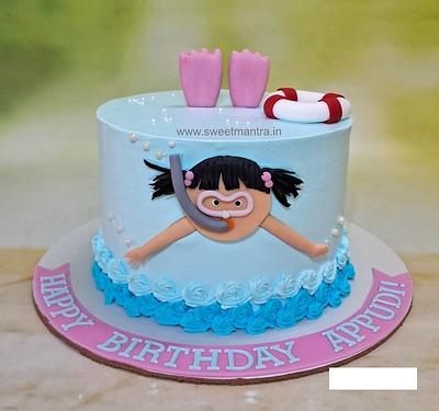 Snorkelling cake - Cake by Sweet Mantra Homemade Customized Cakes Pune