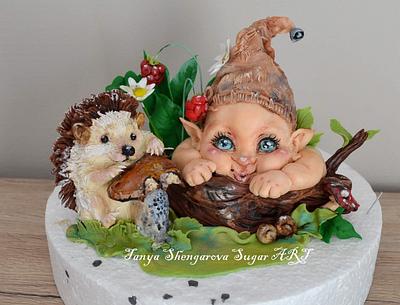 Baby fairy  - Cake by Tanya Shengarova