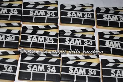 Ciak theater cookies - Cake by Daria Albanese