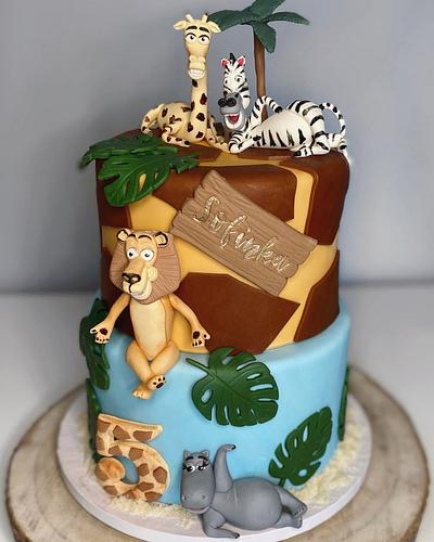 Madagascar - Cake by Dominikovo Dortičkovo