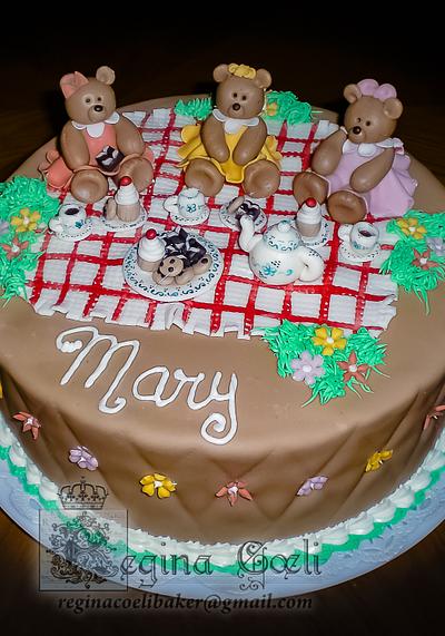 Bears Picnic - Cake by Regina Coeli Baker