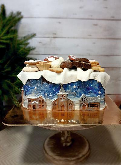 Christmas jar:) - Cake by SojkineTorty