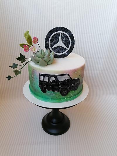 Mercedes Benz Cake Topper Centerpiece Birthday Party Decorations –  Ediblecakeimage