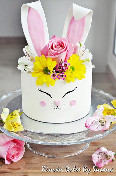 Easter Bunny Cake - Cake by rincondulcebysusana