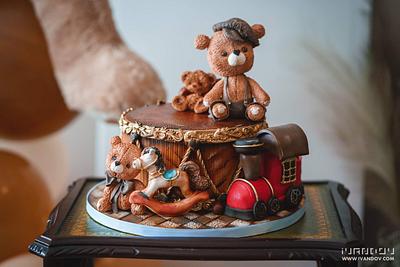Teddy bear  - Cake by Tanya Shengarova