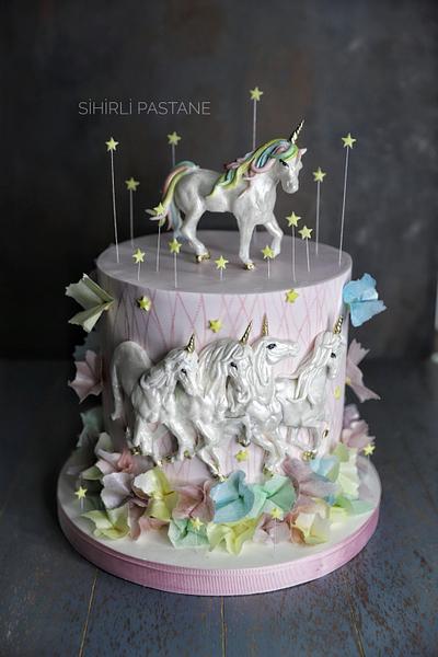 Unicorn Cake - Cake by Sihirli Pastane