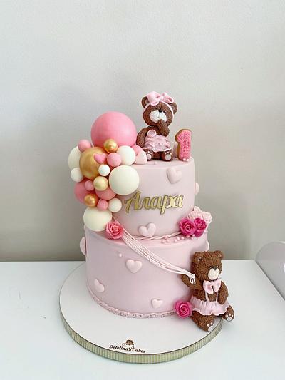Teddy bear cake - Cake by Detelinascakes