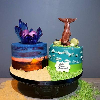 From the Sea to the Field - Cake by Radoslava Kirilova (Radiki's Cakes)