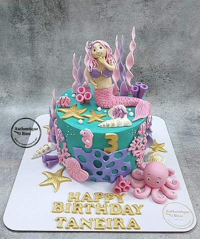 Mermaid Cake - Cake by Authentique Bites by Ekta & Nekta