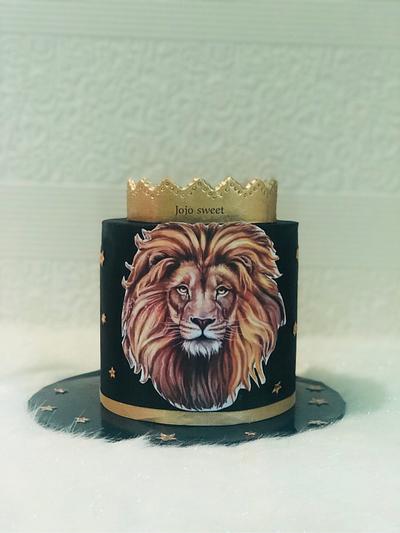 Lion 🦁 king 👑  - Cake by Jojosweet