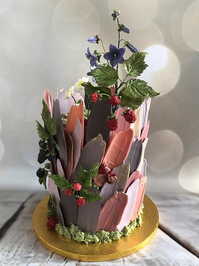 Meadow on cake - Cake by Renatiny dorty