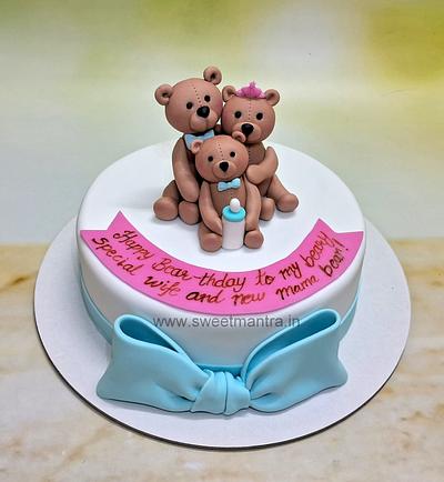 Family theme cake - Cake by Sweet Mantra Homemade Customized Cakes Pune