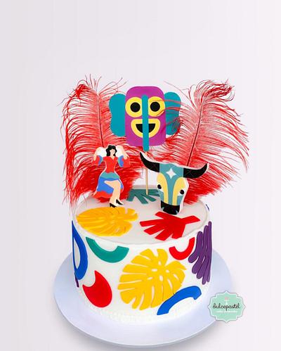 Torta de Carnaval en Medellín - Cake by Dulcepastel.com