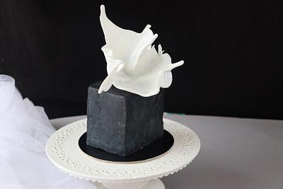 Balck and white - Cake by 100_cakes