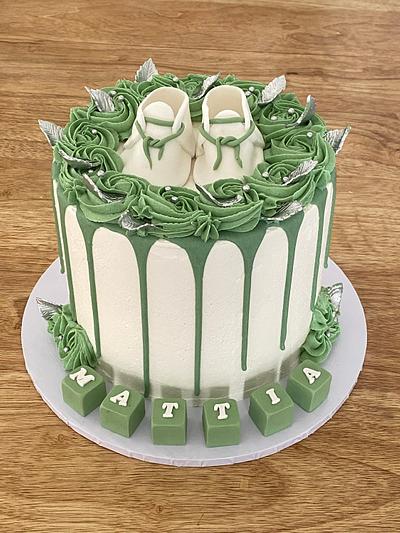 Christening cake - Cake by Rhona