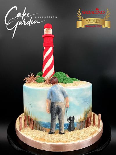 Seaside cake  - Cake by Cake Garden 