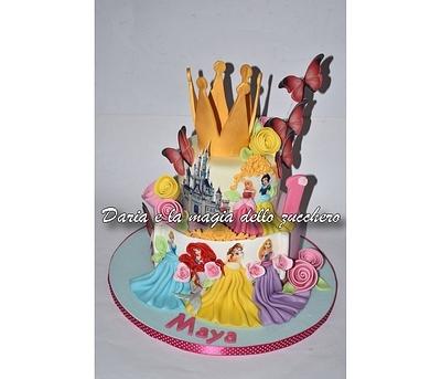 Disney Princesses cake - Cake by Daria Albanese