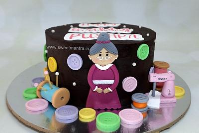 Cake for Grandma - Cake by Sweet Mantra Homemade Customized Cakes Pune