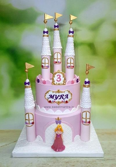 Princess 2 tier cake - Cake by Sweet Mantra Homemade Customized Cakes Pune