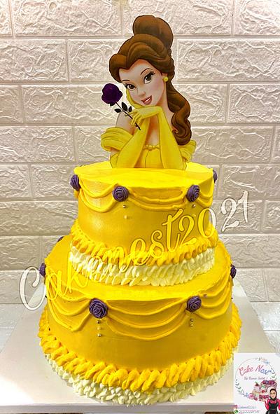 belle beauty and the beast - Cake by Rawansadek