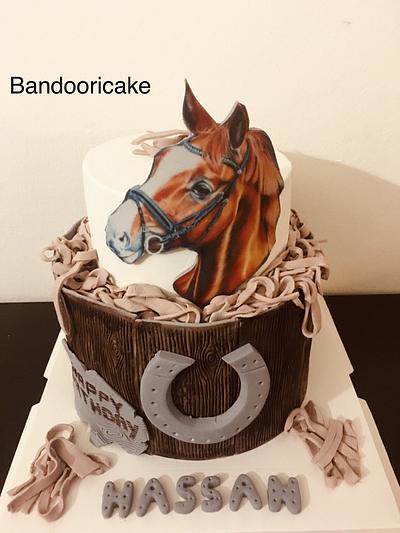 Horse cake lover's - Cake by Bandoori cake