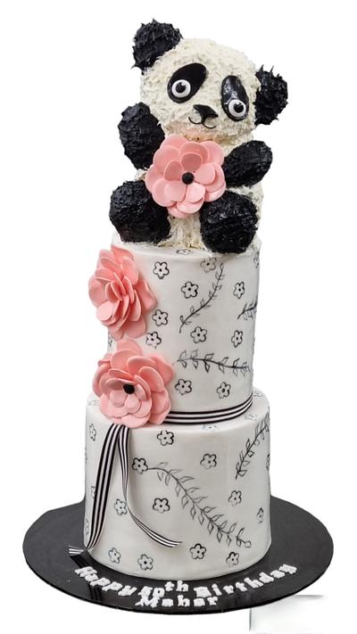 Birthday 🐼 cake - Cake by The Custom Piece of Cake