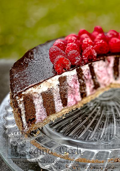 Raspberry Cream Torte - Cake by Regina Coeli Baker