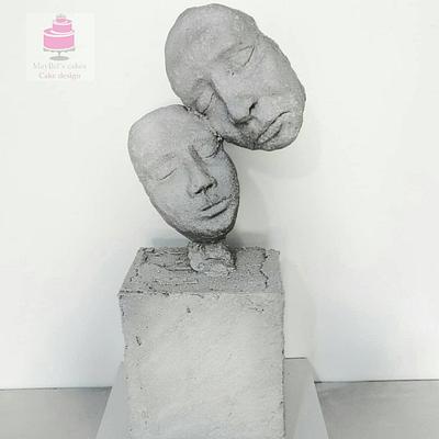 Love sculpture  - Cake by MayBel's cakes