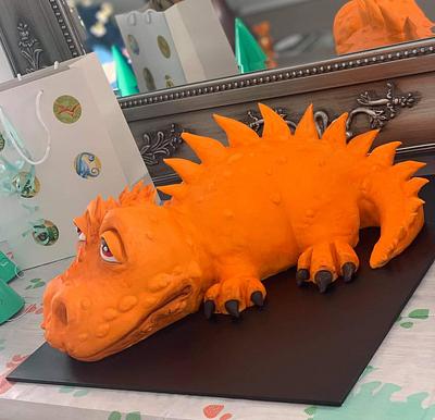 Dinosaur Cake - Cake by Su Cake Artist 