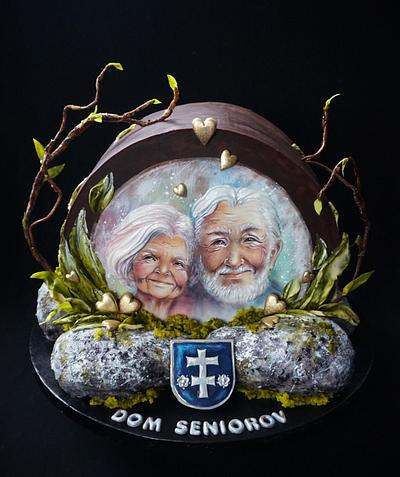Cake for Retirement Home - Cake by Torty Zeiko
