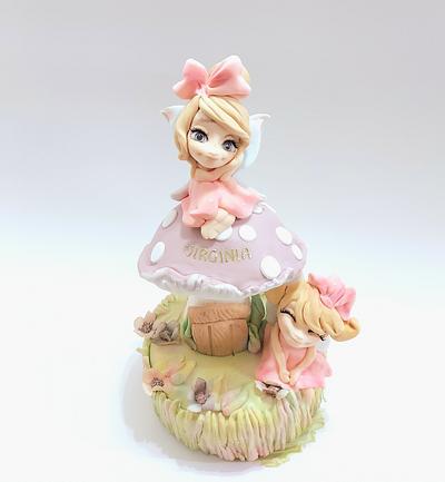 Cute Fairies  - Cake by Martha Roz