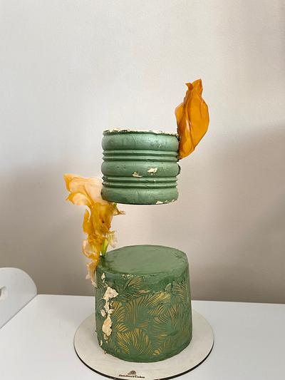 Buttercream fly cake - Cake by Detelinascakes