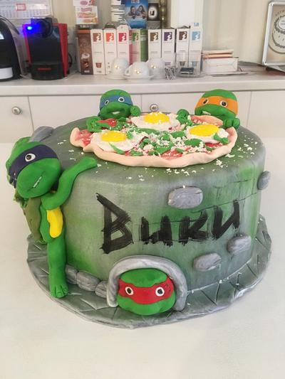 Turtles ninja - Cake by Doroty