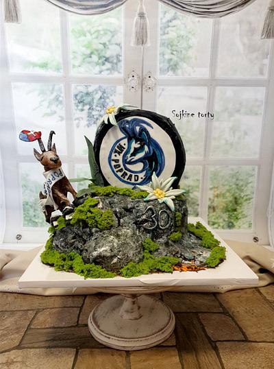 Hockey fun cake:) - Cake by SojkineTorty