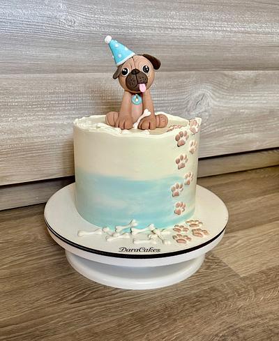 Dog cake - Cake by DaraCakes