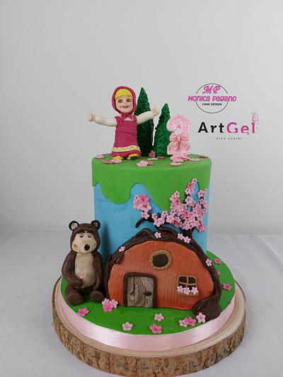  Masha e orso - Cake by Monica Pagano 