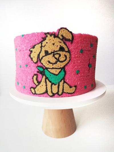 Little dog  - Cake by Gimena