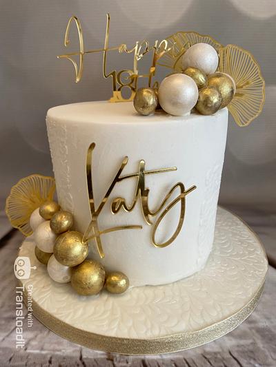 Katy’s 18th Birthday  - Cake by Roberta
