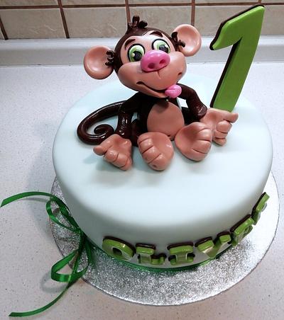 Monkey - Cake by Majka Maruška