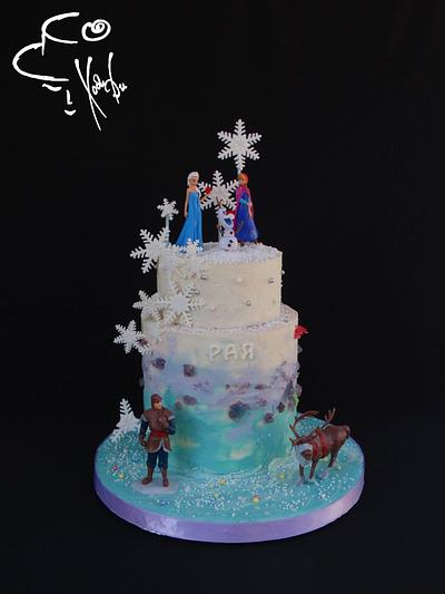 Frozen - Cake by Diana