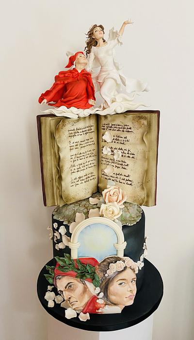 Dante e la Divina Ispiratrice - Cake by Romina Novellino